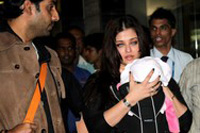 Aishwarya Rai Baby Aradhya Photos